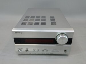 【簡易動確のみ・ジャンク扱い】 ONKYO オンキョー AVセンター SA-205HDX シルバー [4-4] No.5681