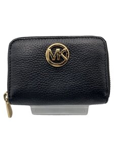 MICHAEL KORS◆コインケース/レザー/BLK/レディース/35F8GFTZ6L