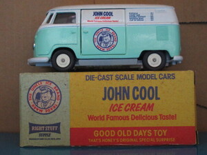 トミカダンディ HONEY特注 日本製 1/43 フォルクスワーゲン VOLKSWAGEN JOHN COOL ICECREAM VAN 緑 DANDY VW