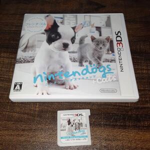 【送料4点まで230円】70【3DS】nintendogs＋cats フレンチ・ブル＆Newフレンズ【動作確認済】