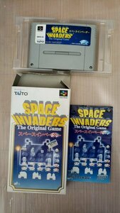 【動作確認済】スペースインベーダー ジ・オリジナルゲーム 説明書・箱付き　スーパーファミコンソフト 12