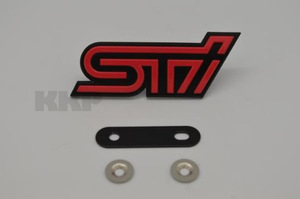 スバル　インプレッサ　ＳＴＩ　フロント　マーク　ピンク