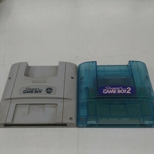 ジャンク　任天堂　SUPER　GAME BOY 1と2 スーパーゲームボーイ Nintendo