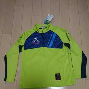 新品タグ付き Finta フィンタ Jrトレーニングジャケット 160サイズ グリーン