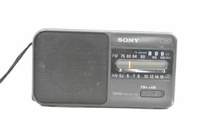 (818S 0603S2) １円～ SONY ソニー 2BAND RADIO ICF-S60 ラジオ オーディオ機器 レトロ アンティーク 【動作確認済み】