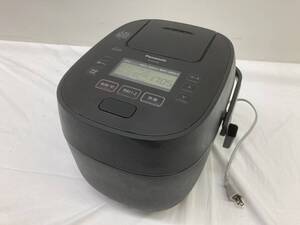 ★◆【USED】Panasonic 可変圧力IHジャー炊飯器 おどり炊き SR-MPA100 ブラック 2020年製 100サイズ