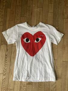 PLAY COMME des GARCONS プリントTシャツ AD2017 プレイコムデギャルソン 