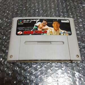 SFC スーパーファミコン　全日本プロレス