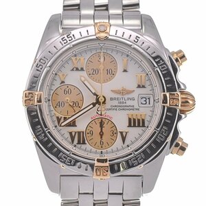 ブライトリング BREITLING B13358 クロノ コックピット ビコロ 自動巻き メンズ 良品 箱付き P#129513