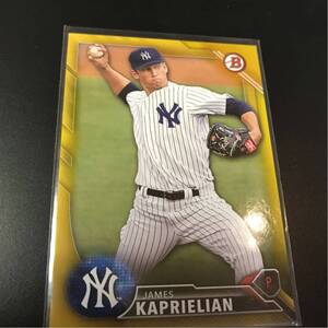 2016 bowman JAMES KAPRIELIAN /50