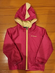 コロンビア　アウター　キッズ　4T 　恐竜　パーカー　フード　 Columbia