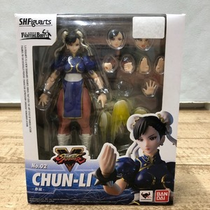 08w5015★1円~ S.H.Figuarts No.2 STREET FIGHTER V ストリートファイター -春麗- CHUN-LI フィギュア 開封済み 中古品