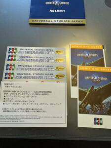 USJ パートナーパス大人2枚&エクスプレスパス4枚　期限25.3.20 ユニバーサル・スタジオ・ジャパン