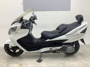 【最終出品】現車確認可 SKYWAVE 250 BA-CJ44A ローン可 SUZUKI スズキ 車体 250cc 動画有 宮城発