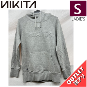 【OUTLET】NIKITA REYKJAVIK CLASSIC PO HOODIE カラー:ATHLETIC HEATHER GREY Sサイズ レディース スノーボード スキー パーカー トップス