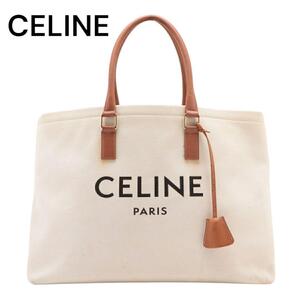 CELINE セリーヌ ホリゾンタルカバ トートバッグ ホワイト かばん