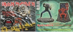 IRON MAIDEN　アイアン・メイデン　The Number Of The Beast　2018年リリース 限定ボックス CD + フィギュア + 特製パッチ