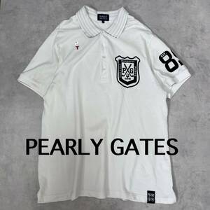 PEARLY GATES パーリーゲイツ　半袖　半袖ポロシャツ　トップス　シャツ　7 3L ゴルフウェア ゴルフ　