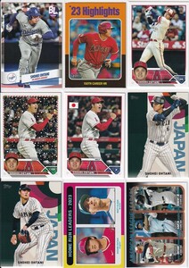 MLB Topps 大谷翔平 9枚セット