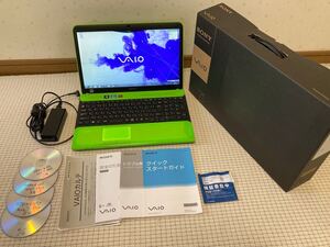 SONY VAIO ノートパソコン　VPCCB3AJ　Windows7