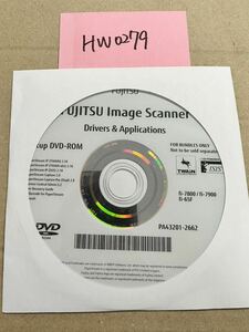 HW0279/新品/FUJITSU Image Scanner Drivers & Applications fi-7800/fi-7900/fi-65F ディスクのみ
