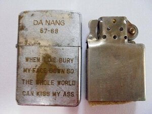 ★ベトナムZippo ベトナム軍事援助司令部　着火確認済み★１９71年　ベトナム戦争　ベトナムジッポー ★