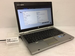 ジャンク/ HP HP EliteBook 2560p Intel Core i5-2540M メモリ2.05GB ストレージ無し 【K06012】