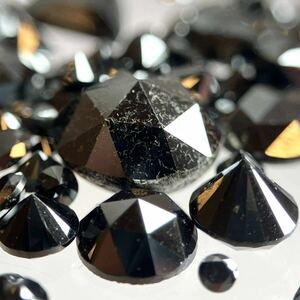 ★天然ブラックダイヤモンドおまとめ10ct★J 裸石 宝石 diamond jewelry ジュエリー black 