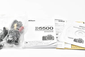 Nikon ニコン D5500 使用説明書 送料無料 EF-TN-YO2057