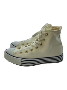 CONVERSE◆ハイカットスニーカー/24cm/WHT/キャンバス