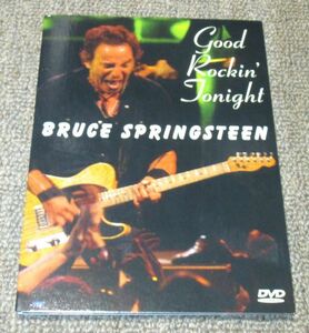 輸入盤1DVD：BRUCE SPRINGSTEEN/GOOD ROCKIN’ TONIGHT/PIGNON-086/未使用/欧州デジパック