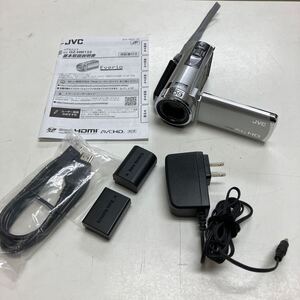 Y2411-3118 JVC ビデオカメラ エブリオ GZ-HM133 2014年製 録画機能以外の動作確認済み 初期化済み 中古美品 付属品揃い 60サイズ発送予定