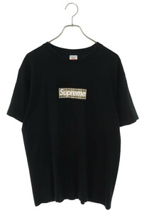 シュプリーム バーバリー Tシャツ Burberry Box Logo Tee サイズ:M バーバリーボックスロゴTシャツ 中古 HJ12