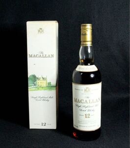 希少 未開封品 MACALLAN マッカラン 12年 43% 750ml 箱入り 古酒 酒　YEARS12OLD