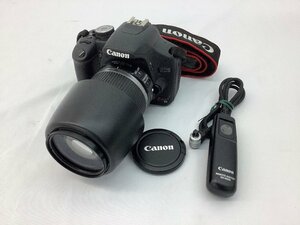 Canon デジタル一眼レフカメラ/EOS KISS X3 充電器なしの為動作未確認 リモートスイッチ・フード付 ジャンク品 ACB