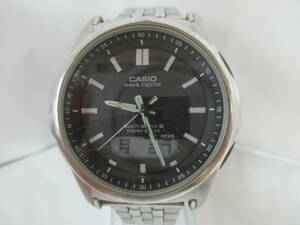 TO13 CASIO(カシオ) 腕時計【5161 / WVA-M630】wave ceptor(ウェーブセプター) MULTI BAND 6 デイデイト ソーラー メンズ ※ベルト社外品