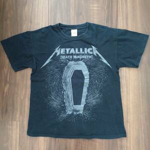 METALLICA DEATH MAGNETIC TOUR 2008 Tシャツ 古着 Mサイズ メタリカ