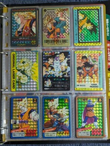 ドラゴンボールカードダス　本弾　スーパーバト　アマダ　ミニコロ　オリジナルレーザーカード等大量まとめ売り　99枚 　ジャンク品