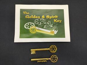 【G820】The Golden & Spirit Key　ゴールデン＆スピリットキー　ギミック　マジック　手品