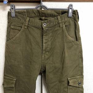 JOHNBULL　ジョンブル　11591 ストレッチ オックス サルエル スリム カーゴパンツ M 【中古】