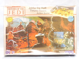 ★★　mpc　スターウォーズ　ジェダイの復讐　( Jabba the Hatt Throne Room Action Scene　ジオラマ )　▲◆