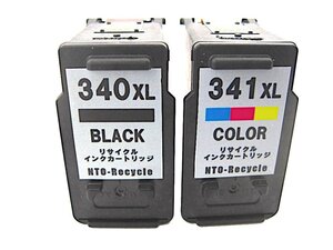 BC-340XL BC-341XL 大容量 リサイクルインク セット 残量表示なし 送料290円のみ キヤノン用 BC340 XL