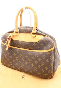 【ト静】★ LOUIS VUITTON ルイヴィトン M47270 モノグラム ドーヴィル ハンドバッグ トートバッグ 中古現状販売 GD059GCG33