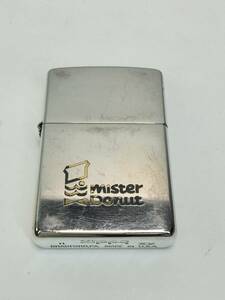 【パケ無料】希少レア Zippo ジッポー ミスタードーナツ ミスド 99年製 オイルライター [x1126]