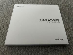 Juan Atkins / 20 YEARS METROPLEX 1985 - 2005 CD #Techno #House