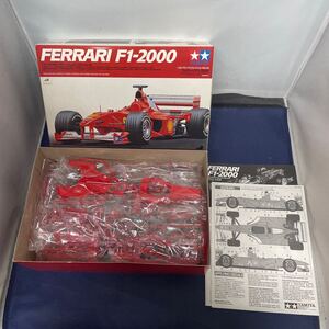 497☆ 未組立 1/20 フルビュー フェラーリ F1-2000 クリアレッド仕様 グランプリコレクション ディスプレイモデル タミヤ TAMIYA