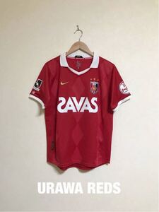 【美品】 NIKE URAWA REDS ナイキ 浦和レッズ 2010 ホーム ユニフォーム 半袖 BOYSサイズ160(L) 赤 日本製 385801 Jリーグ