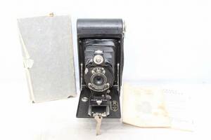 ケース説明書付 骨董品☆HAWK-EYE EASTMAN Kodakイーストマン コダック NO.2 FOLDING MODEL B 蛇腹 中判カメラ アンティーク 訳あり　