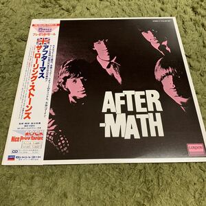 送料込み【帯、ライナー】LP ローリング・ストーンズ アフターマス　rolling stones aftermath