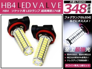 LEDフォグランプ ジムニー シエラ JB43W LEDバルブ ホワイト 6000K相当 H11 174発 SMD 2個セット 交換用